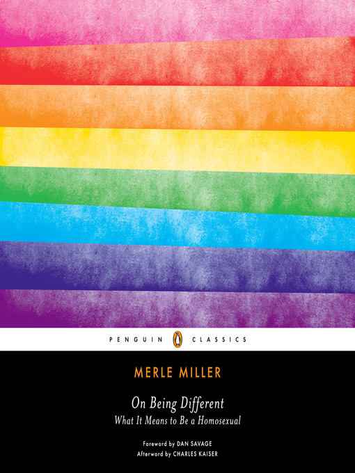 Title details for On Being Different by Merle Miller - Available